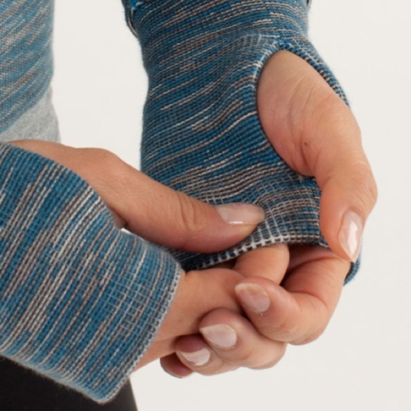 Lululemon Scuba Hoodie Stretch Wee Are From Space Blue Size 10 W4A62S - Picture 3 of 16